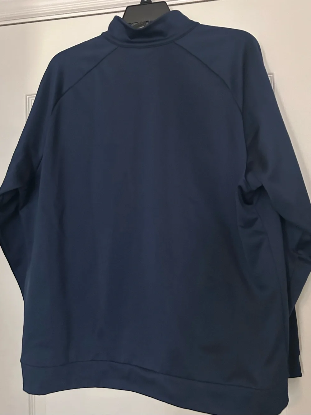 Nike Navy Quarter-Zip Pullover with Star Logo